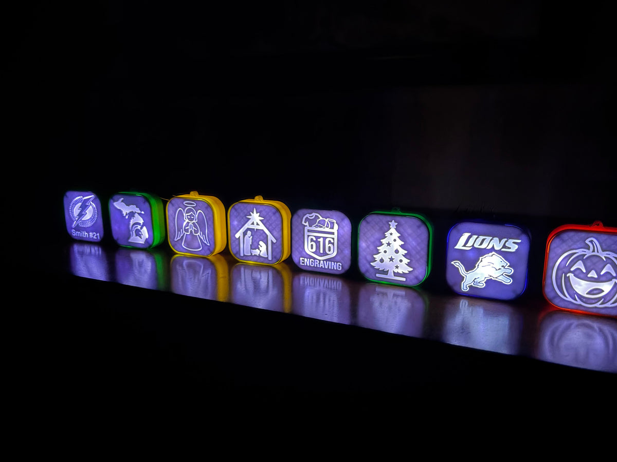 Custom Christmas Ornaments-Your Design or Logo