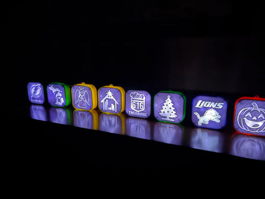 Custom Christmas Ornaments-Your Design or Logo